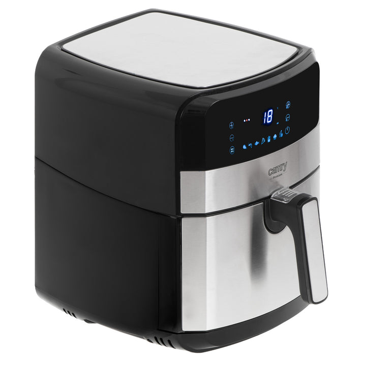 Vetvrije friteuse, 9 programma's, 5,0 L, Airfryer, Camry CR 6311 + papieren inzetstukken voor friteuse, 16 cm, biologisch afbreekbaar, 100 stuks