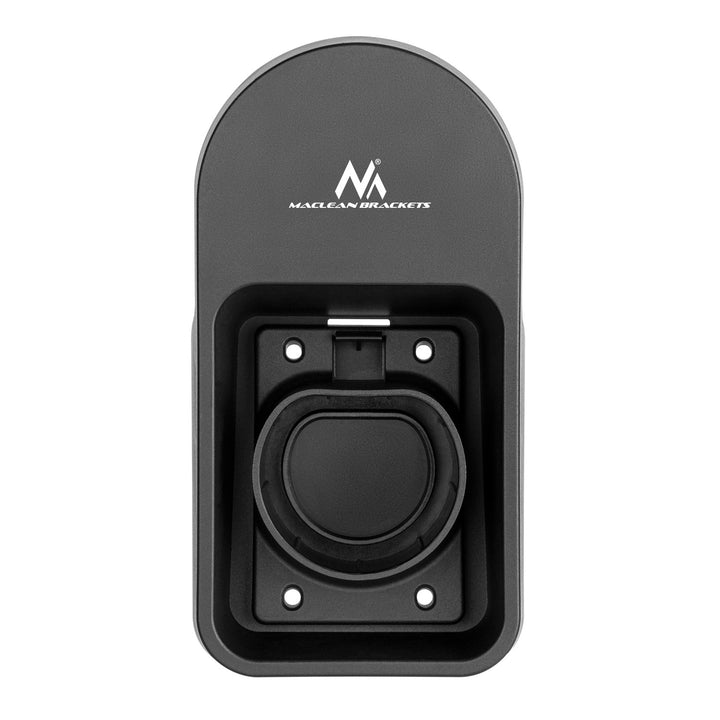 Wandhouder voor kabel en stekker van de Maclean EV-oplader, universeel, type 2, max. belasting 10 kg, MC-901