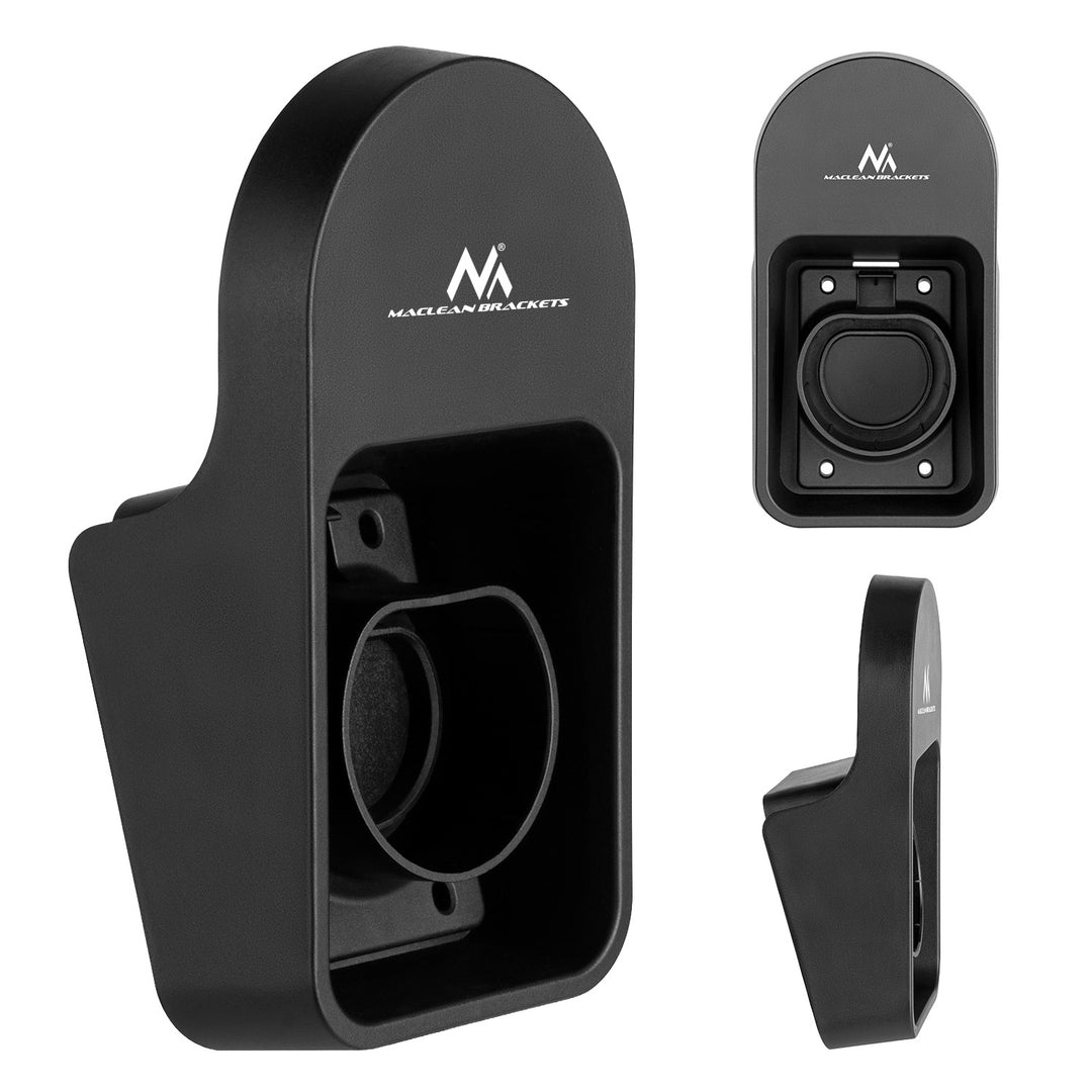 Wandhouder voor kabel en stekker van de Maclean EV-oplader, universeel, type 2, max. belasting 10 kg, MC-901