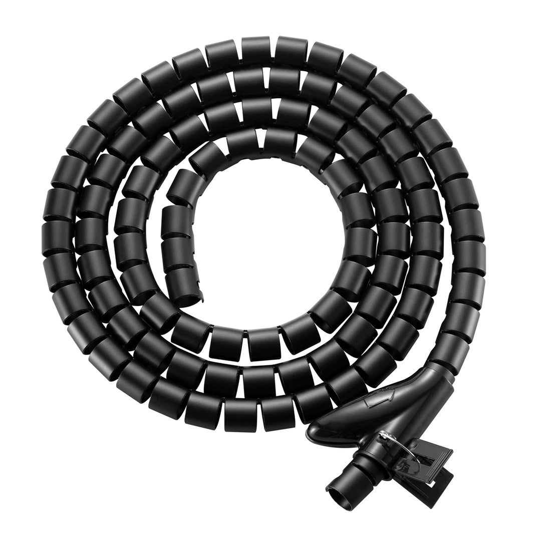 Maclean-kabelgeleider/kabelafdekking, 20 mm x 1000 mm, zwart, MCTV-899 B