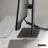 Maclean-kabelgeleider/kabelafdekking, 20 mm x 1000 mm, zwart, MCTV-899 B