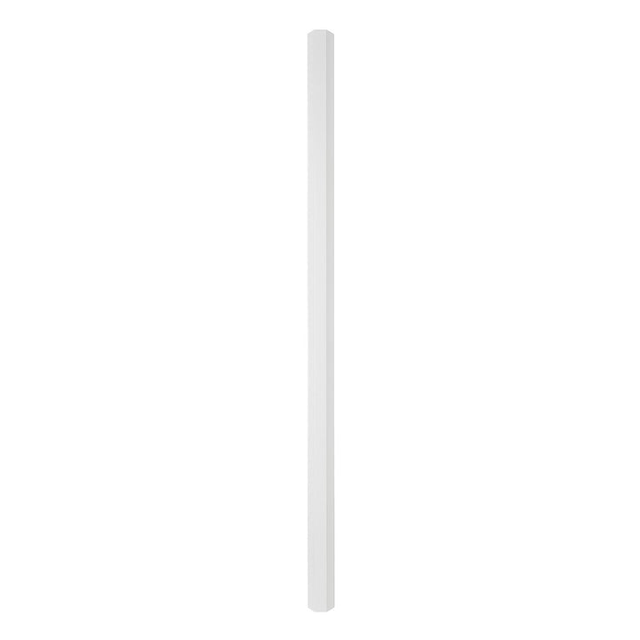 Maclean aluminium afdekstrip voor kabels, 33 x 18 x 750 mm, wit, MCTV-897 W