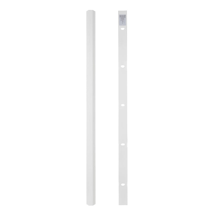 Maclean aluminium afdekstrip voor kabels, 33 x 18 x 750 mm, wit, MCTV-897 W