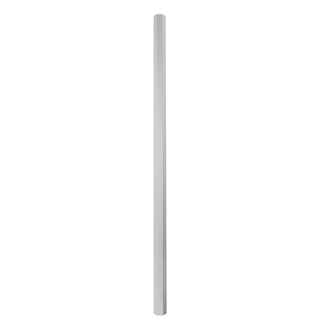 Maclean aluminium afdekstrip voor kabels, 33 x 18 x 750 mm, zilverkleurig, MCTV-897 S