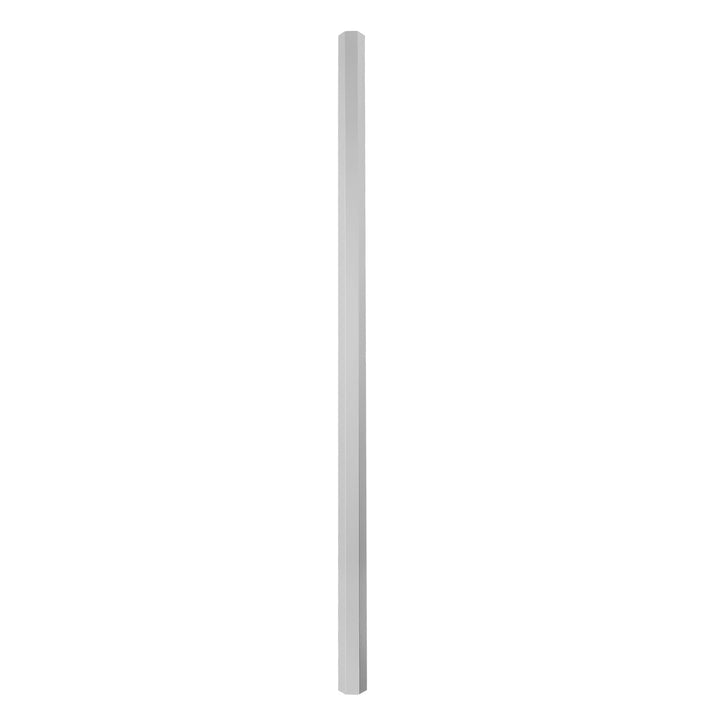Maclean aluminium afdekstrip voor kabels, 33 x 18 x 750 mm, zilverkleurig, MCTV-897 S
