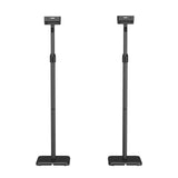 Set vloerstandaards voor Maclean-luidsprekers, universeel, verticaal en horizontaal verstelbaar +10°~-10°, max. 5 kg, MC-916