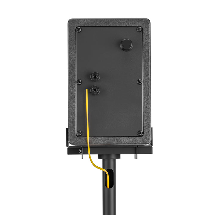 Set vloerstandaards voor Maclean-luidsprekers, universeel, verticaal en horizontaal verstelbaar +10°~-10°, max. 5 kg, MC-916