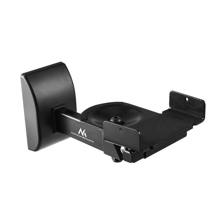 Set bevestigingsbeugels / hangers voor Maclean-luidsprekers, universeel, verticaal verstelbaar +8°~-8° en horizontaal verstelbaar +90°~-90°, max. 15 kg, MC-917