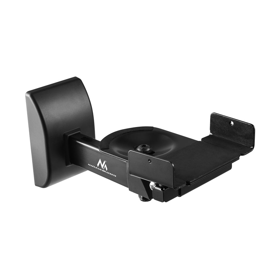 Set bevestigingsbeugels / hangers voor Maclean-luidsprekers, universeel, verticaal verstelbaar +8°~-8° en horizontaal verstelbaar +90°~-90°, max. 15 kg, MC-917