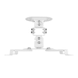 Plafondbeugel / -hanger voor Maclean-projector, 54~320 mm, tot 13,5 kg, 360 graden draaibaar MC-200 W