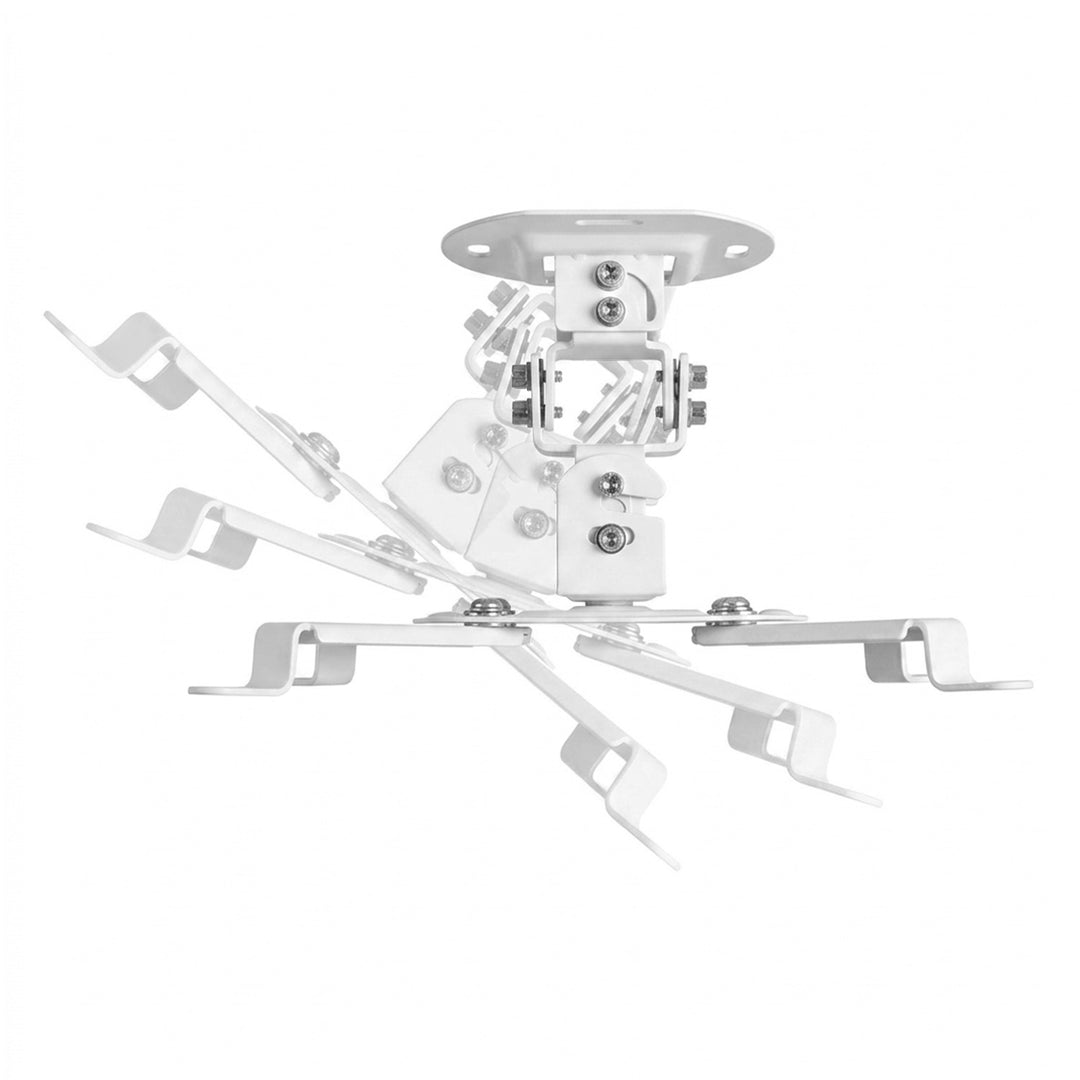 Plafondbeugel / -hanger voor Maclean-projector, 54~320 mm, tot 13,5 kg, 360 graden draaibaar MC-200 W