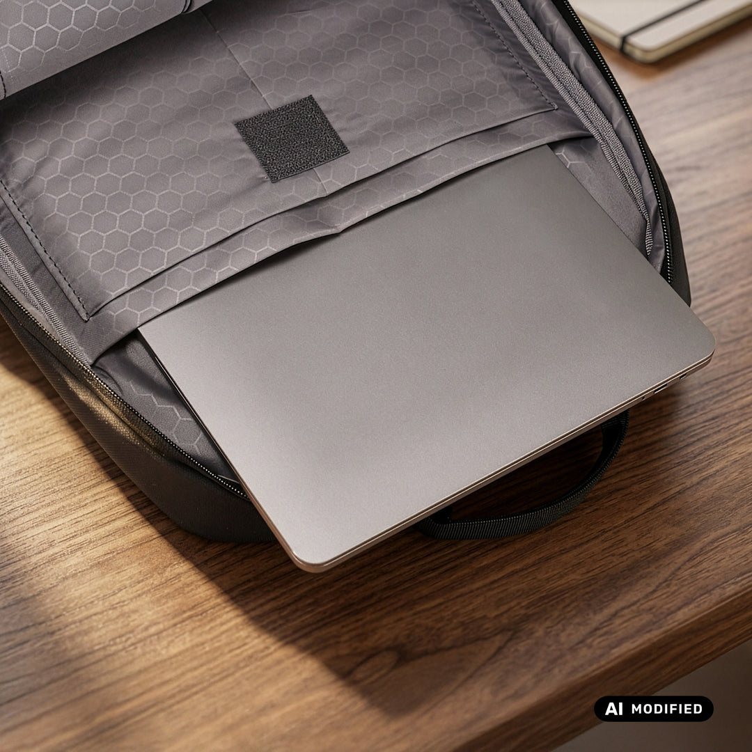NanoRS-laptoprugzak, 15,6", zwart, 41x29x4, waterafstotend RS202 B