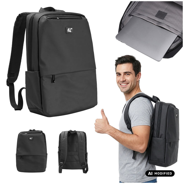 NanoRS-laptoprugzak, 15,6", zwart, 41x29x4, waterafstotend RS202 B