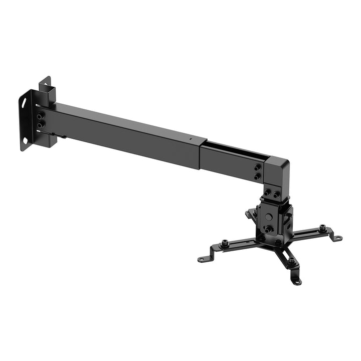 Wandbeugel/wandhouder voor Maclean-projector, zwart, tot 20 kg, MC-205 B