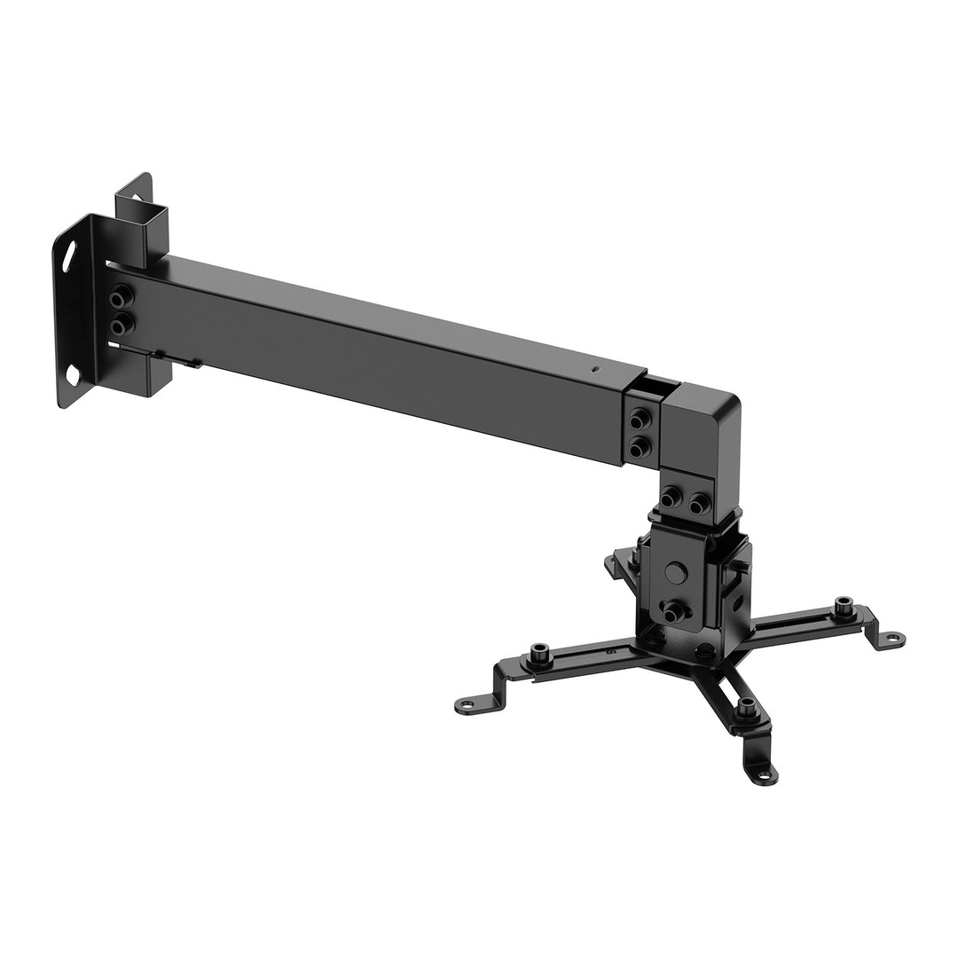 Wandbeugel/wandhouder voor Maclean-projector, zwart, tot 20 kg, MC-205 B