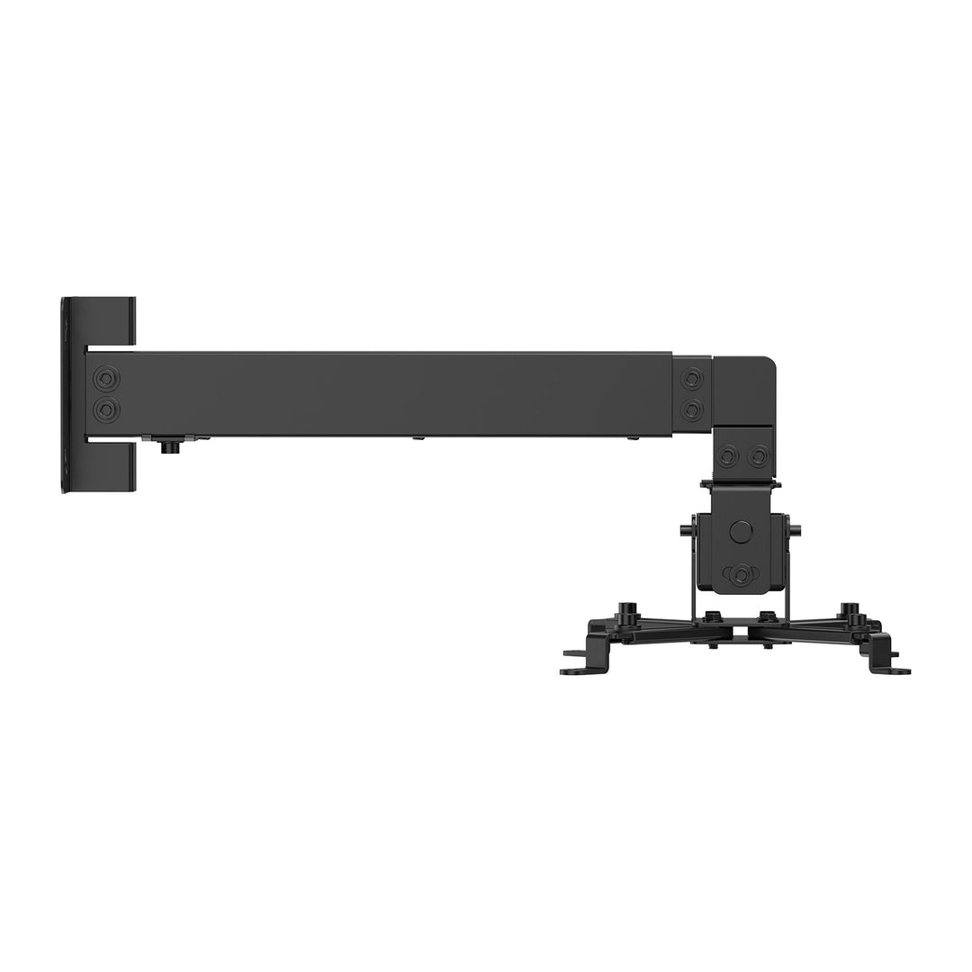 Wandbeugel/wandhouder voor Maclean-projector, zwart, tot 20 kg, MC-205 B