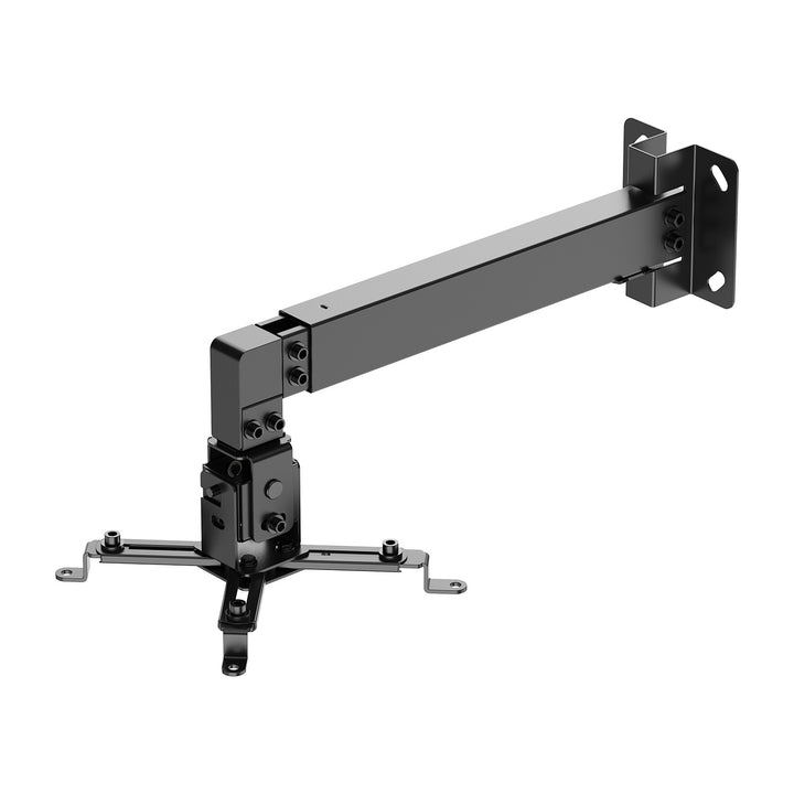 Wandbeugel/wandhouder voor Maclean-projector, zwart, tot 20 kg, MC-205 B