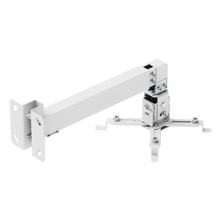 Wandbeugel/wandhouder voor Maclean-projector, wit, tot 20 kg, MC-205 W