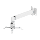 Wandbeugel/wandhouder voor Maclean-projector, wit, tot 20 kg, MC-205 W