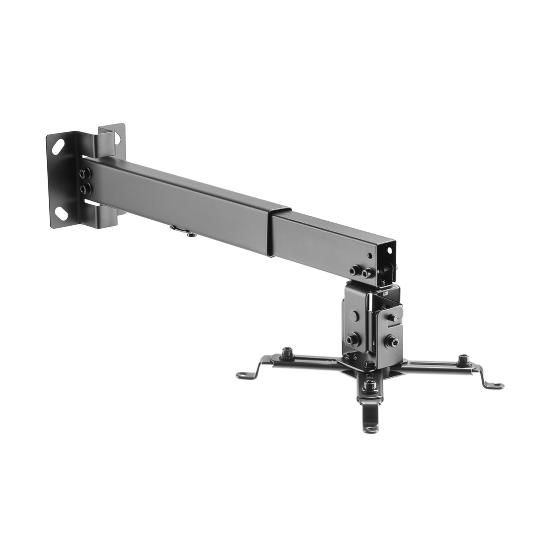Universele projectorhouder / -hanger van Maclean, zwart, tot 20 kg, MC-206 B
