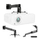 Universele projectorhouder / -hanger van Maclean, zwart, tot 20 kg, MC-206 B