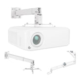 Universele projectorhouder / -beugel van Maclean, wit, tot 20 kg, MC-206 W