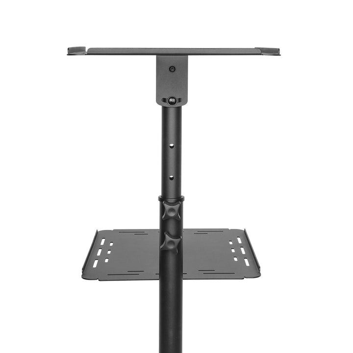 Maclean verstelbare, stalen verrijdbare tafel voor projector/laptop, max. 10 kg, MC-207
