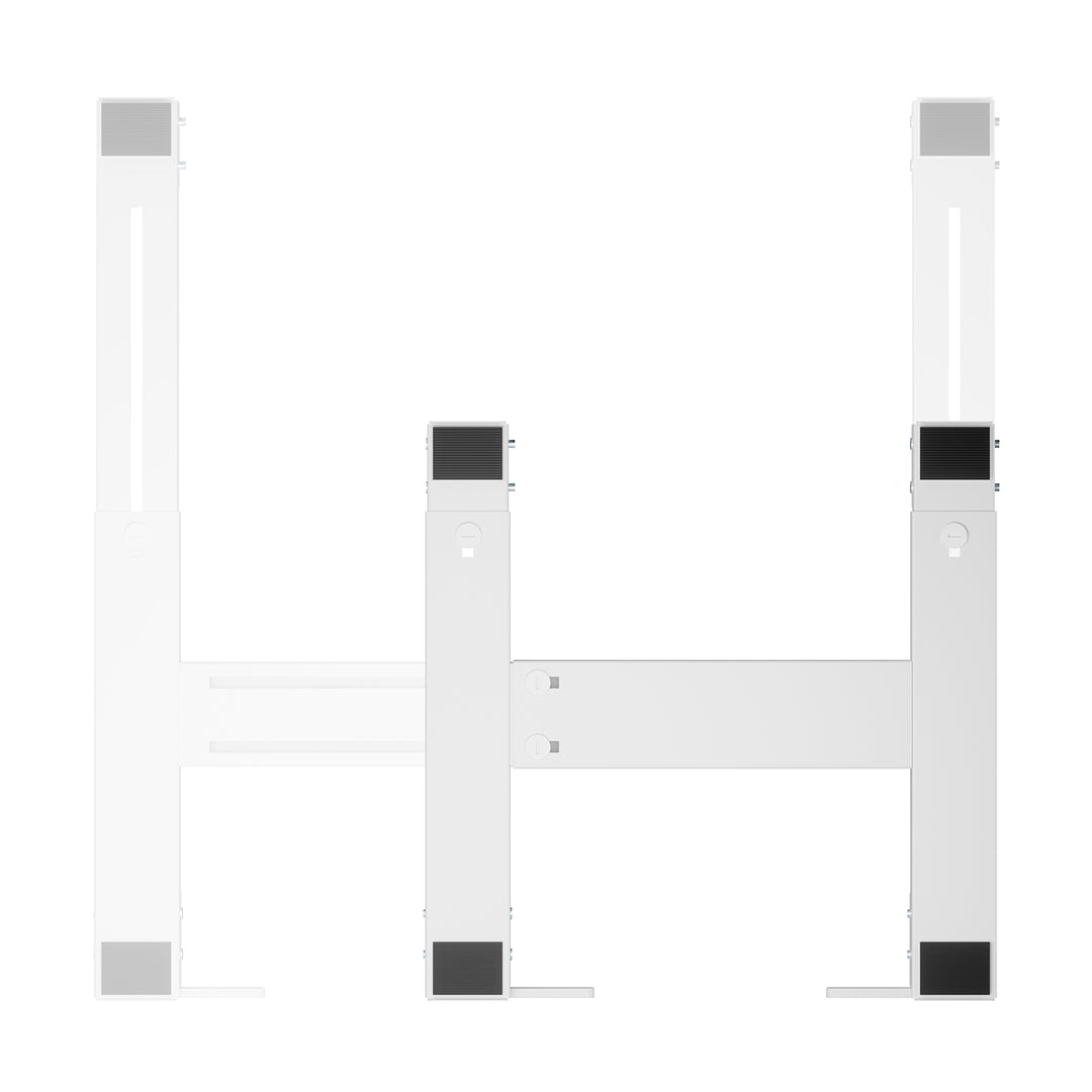 Verrijdbaar onderstel voor huishoudelijke apparaten tot 300 kg, Maclean, universeel, verstelbaar, maximale breedte 450-700 mm, MC-918