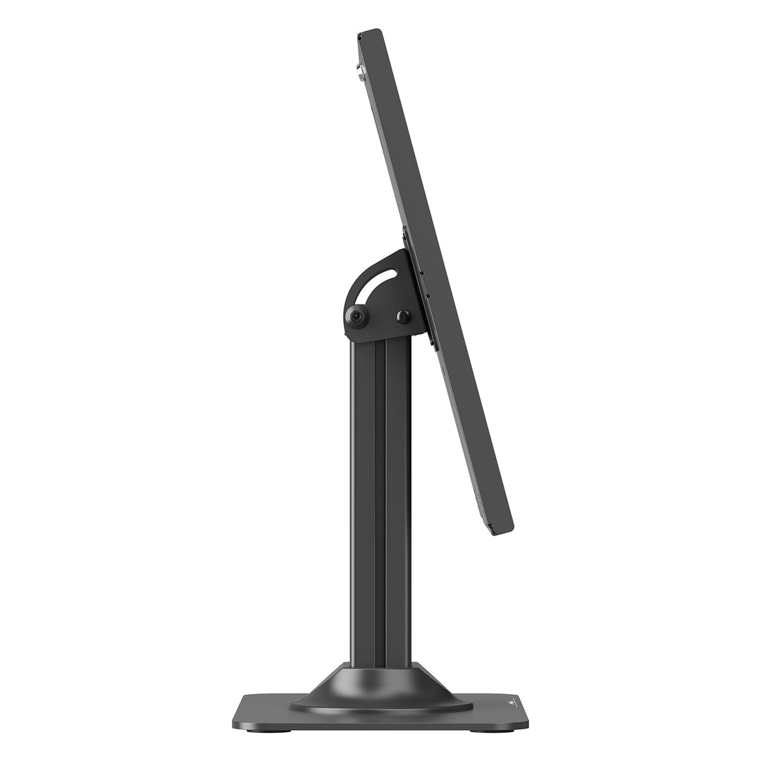 Maclean-tablethouder met vergrendeling. 12,4"-13", iPad Air/Pro, Samsung Tab S10+/S9+/S8+/S7+, 257 x 350 x 22 mm, MC-958 B