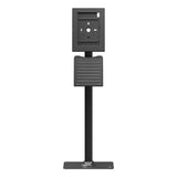 Maclean-tablethouder met vergrendeling. 12,4"-13", iPad Air/Pro, Samsung Tab S10+/S9+/S8+/S7+, 257 x 350 x 22 mm, MC-924 B
