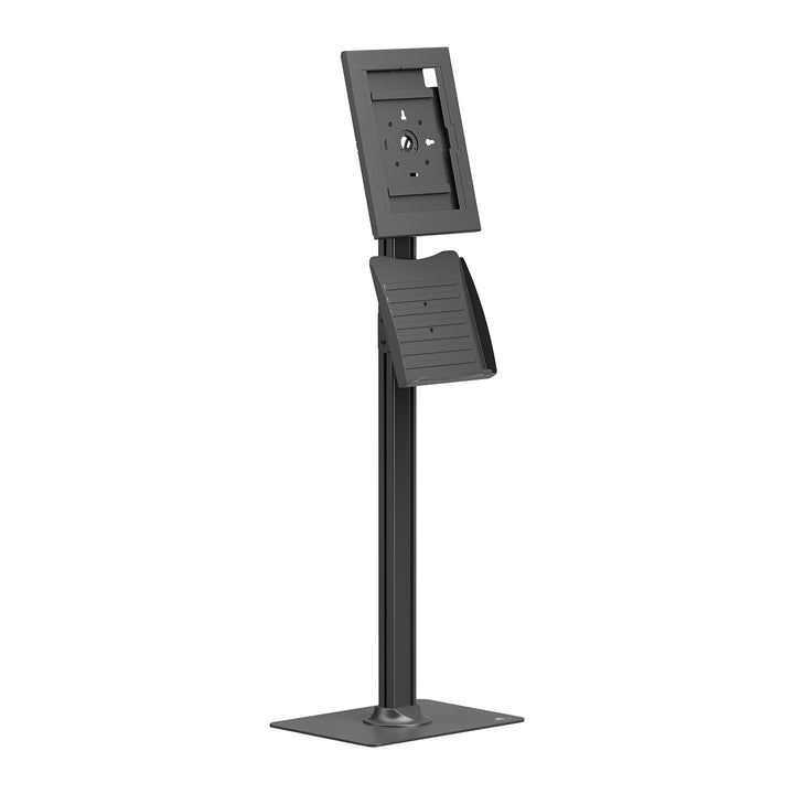 Maclean-tablethouder met vergrendeling. 12,4"-13", iPad Air/Pro, Samsung Tab S10+/S9+/S8+/S7+, 257 x 350 x 22 mm, MC-924 B