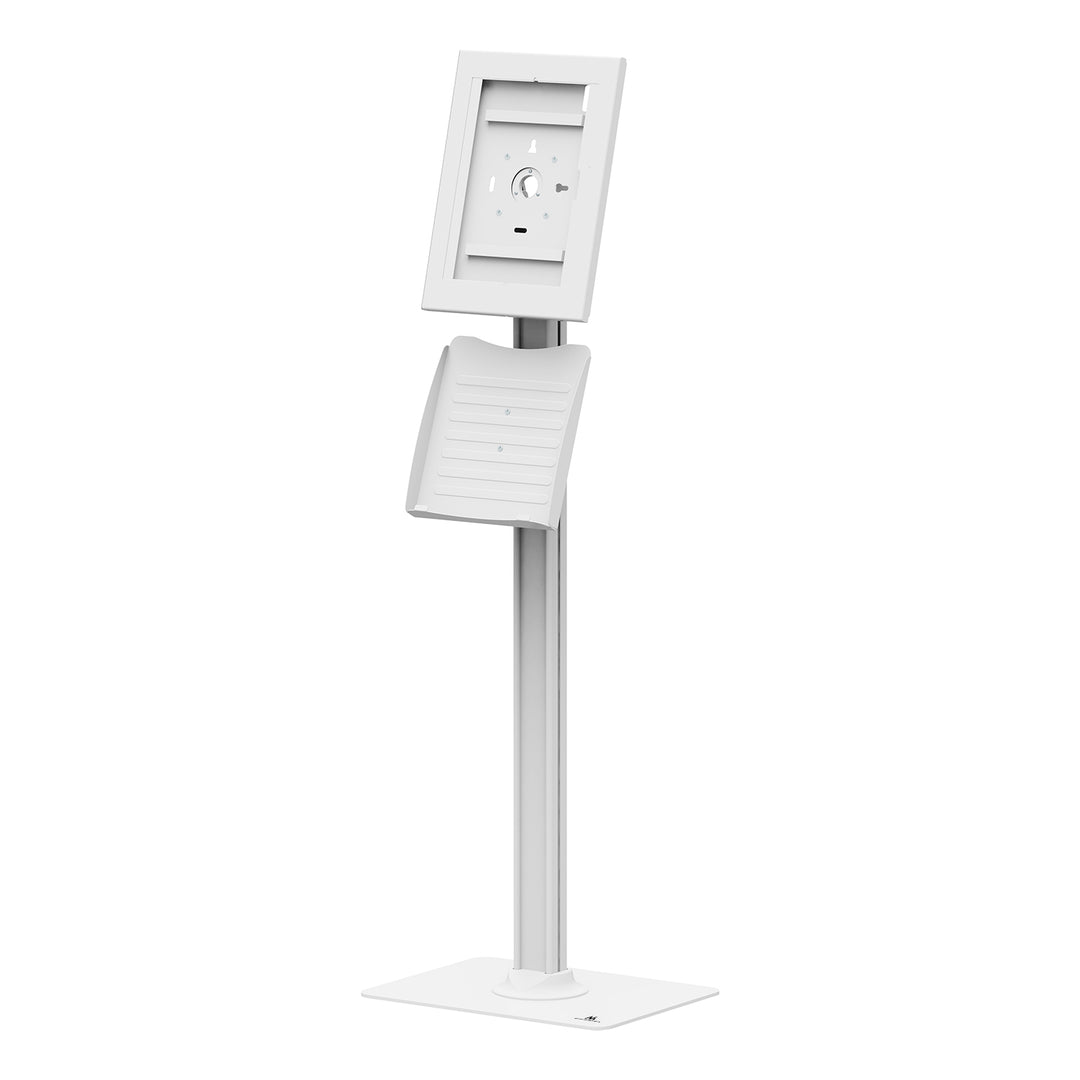 Maclean-tablethouder met vergrendeling, 12,4"-13", iPad Air/Pro, Samsung Tab S10+/S9+/S8+/S7+, 257 x 350 x 22 mm, MC-924 W