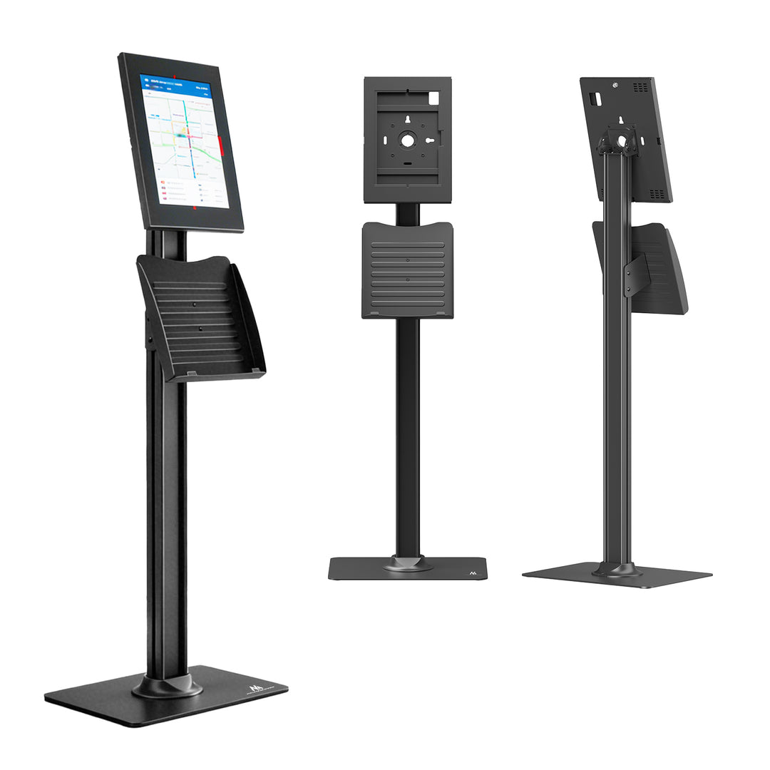 Maclean-tablethouder met vergrendeling, 10,9"-11", iPad Air/Pro, Samsung Tab A- en S-serie, 220 x 323 x 22 mm, MC-960 B