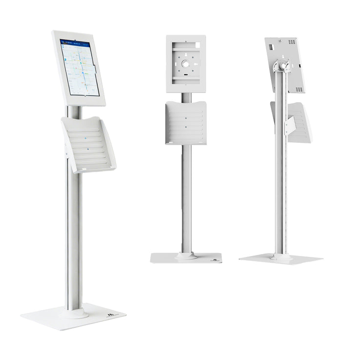 Maclean-tablethouder met vergrendeling, 10,9"-11", iPad Air/Pro, Samsung Tab A- en S-serie, 220x323x22 mm, MC-960 W