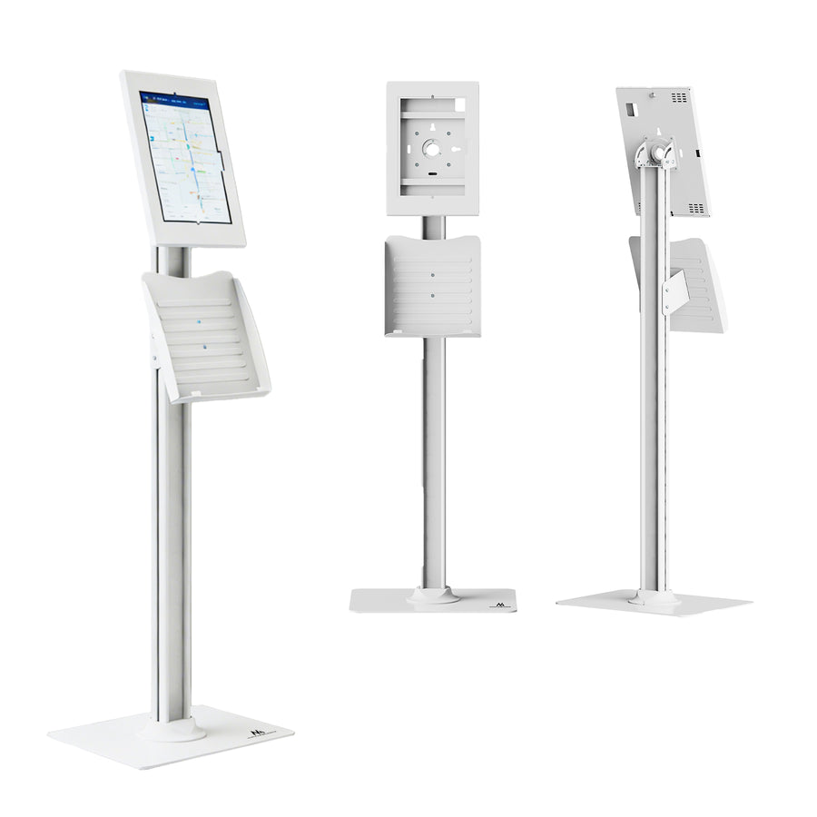 Maclean-tablethouder met vergrendeling, 10,9"-11", iPad Air/Pro, Samsung Tab A- en S-serie, 220x323x22 mm, MC-960 W