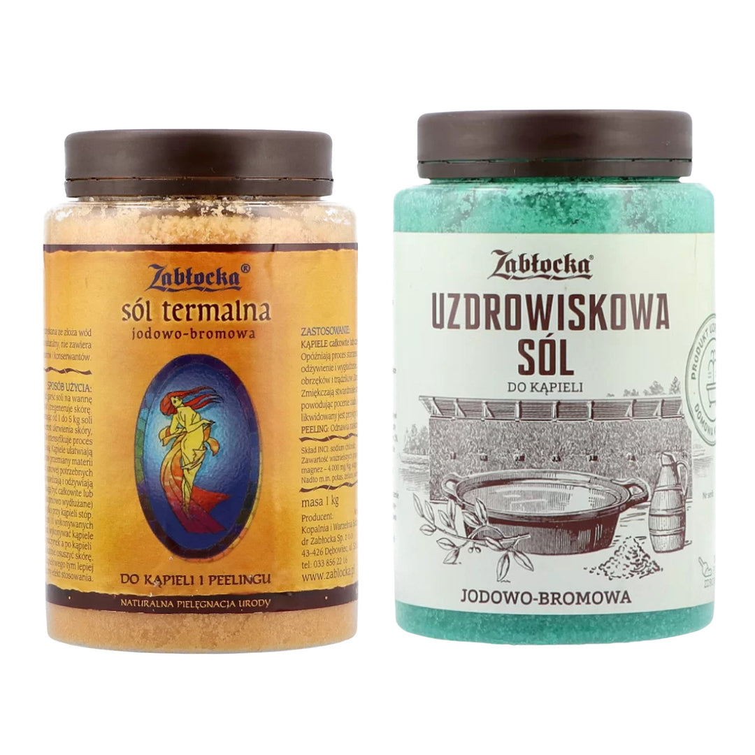 Zabłocka thermale jodium-broomzout 1 kg + Zabłocka kuuroordzout jodium-broomzout 1,2 kg