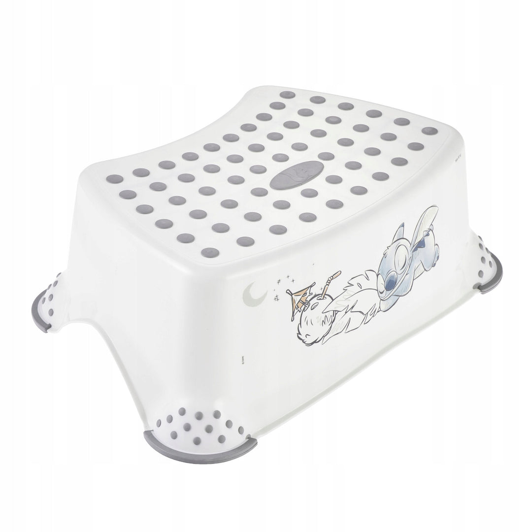 Antislip opstapje, één trede, max. 80 kg + Toiletbril + Potje Stitch