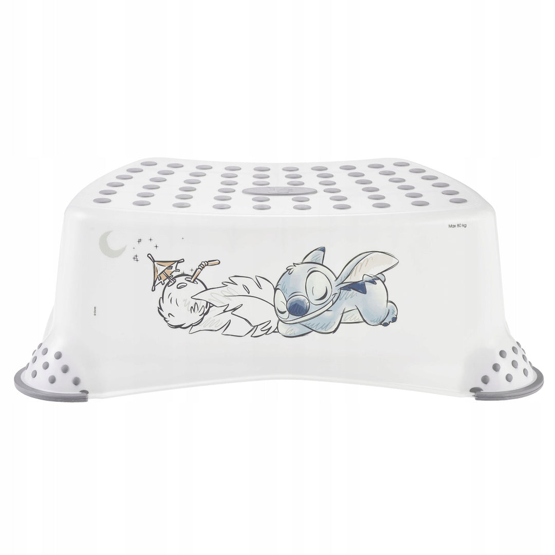 Antislip opstapje, één trede, max. 80 kg + Toiletbril + Potje Stitch