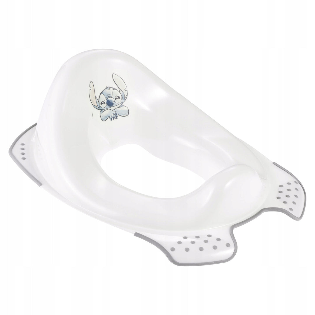 Antislip opstapje, één trede, max. 80 kg + Toiletbril + Potje Stitch