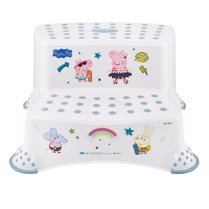 Keeeper antislipplatform, twee treden, max. 120 kg, gemakkelijk te reinigen, Peppa Pig