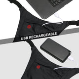 Rugzak met LED-signaalgever, met afstandsbediening, waterdichtheid: afstandsbediening IPx5, rugzak IPX2 + sportieve hoofdband voor telefoon MC-825