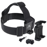 Rugzak met LED-signaalgever, met afstandsbediening, waterdichtheid: afstandsbediening IPx5, rugzak IPX2 + sportieve hoofdband voor telefoon MC-825