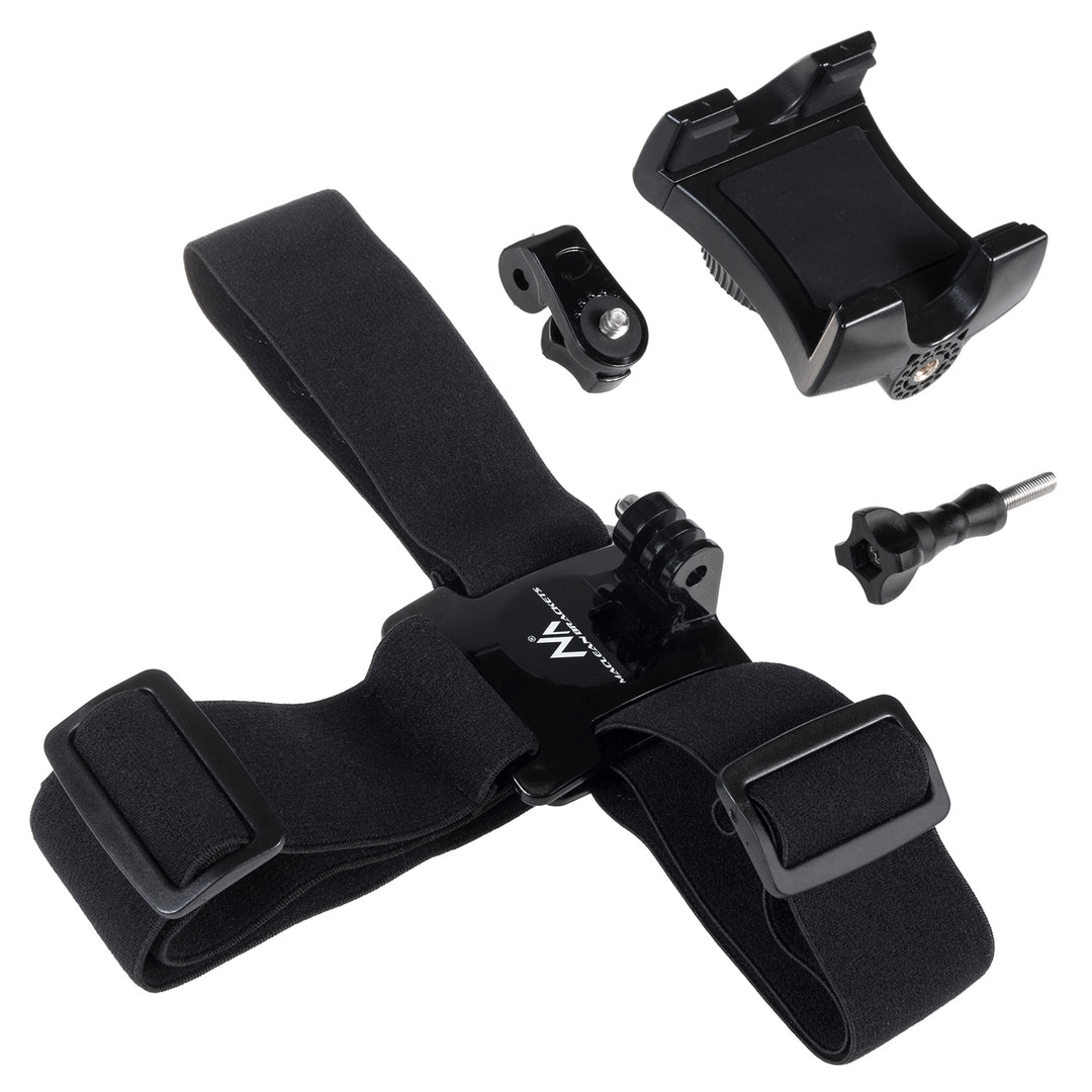 Rugzak met LED-signaalgever, met afstandsbediening, waterdichtheid: afstandsbediening IPx5, rugzak IPX2 + sportieve hoofdband voor telefoon MC-825