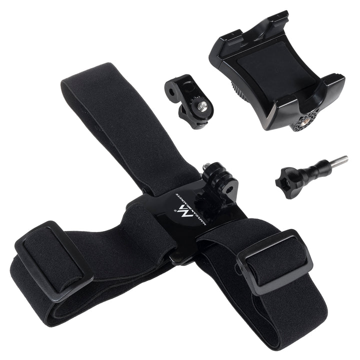 Rugzak met LED-signaalgever, met afstandsbediening, waterdichtheid: afstandsbediening IPx5, rugzak IPX2 + sportieve hoofdband voor telefoon MC-825
