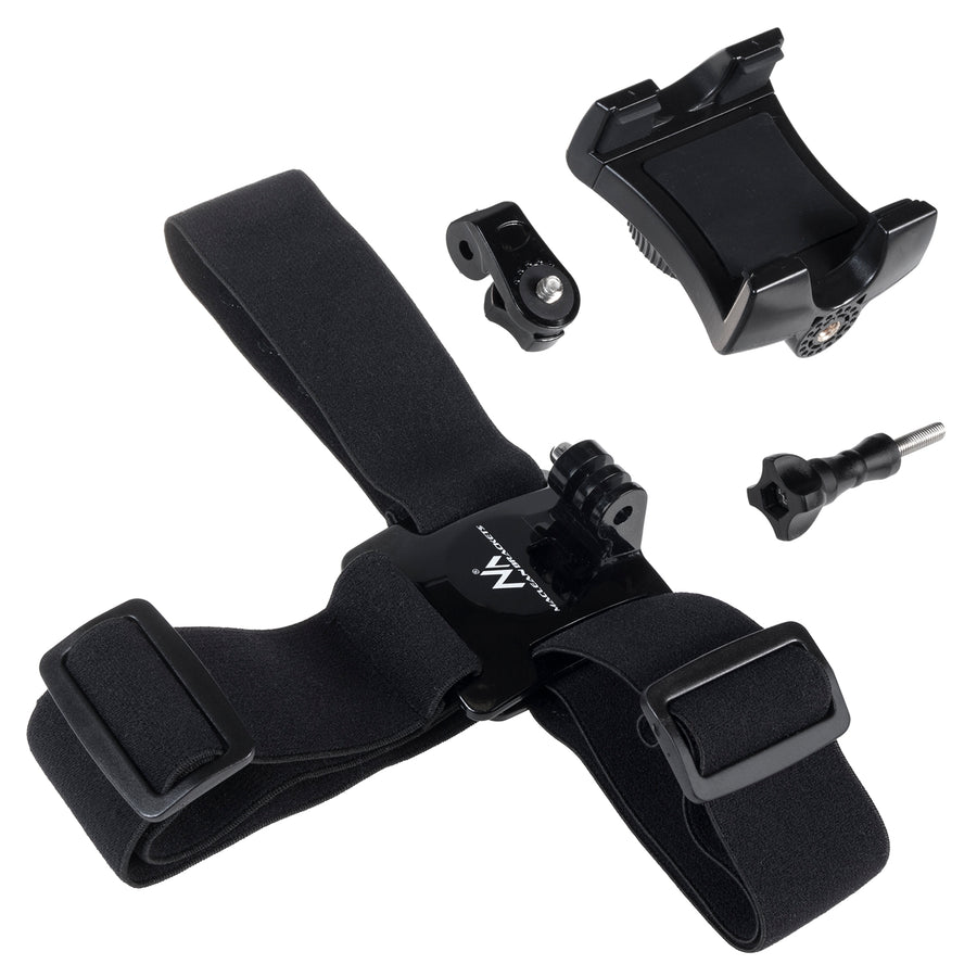 Rugzak met LED-signaalgever, met afstandsbediening, waterdichtheid: afstandsbediening IPx5, rugzak IPX2 + sportieve hoofdband voor telefoon MC-825