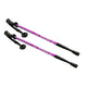 Aluminium Nordic Walking-stokken 65-135 cm telescopisch paars
