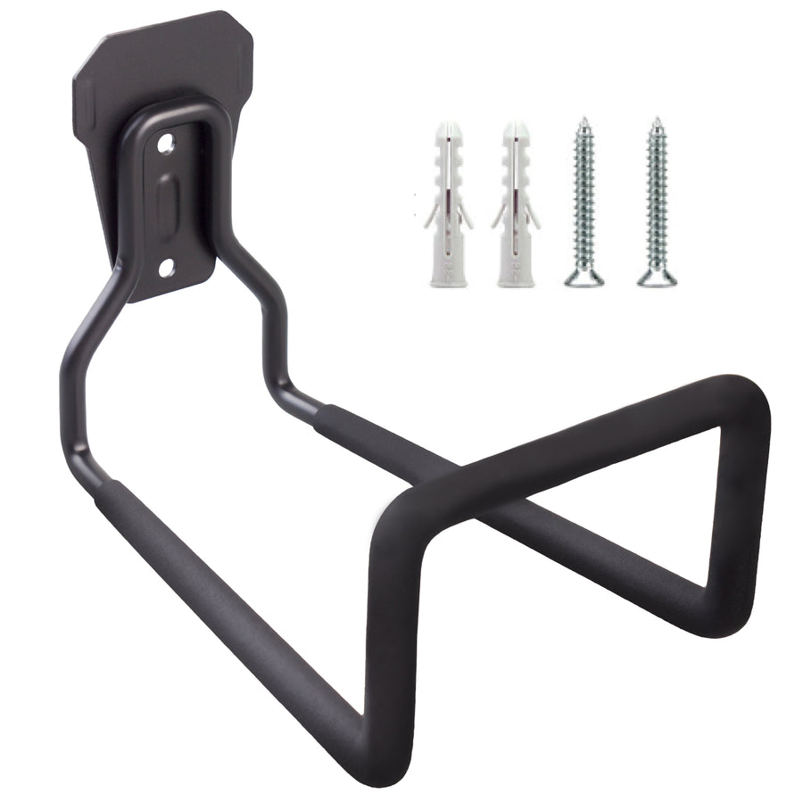 Maclean wandhouder voor garage, voor banden, tuingereedschap, ladder, slangen, fietsen, staal, max. belasting 35 kg, MC-441, 3 stuks