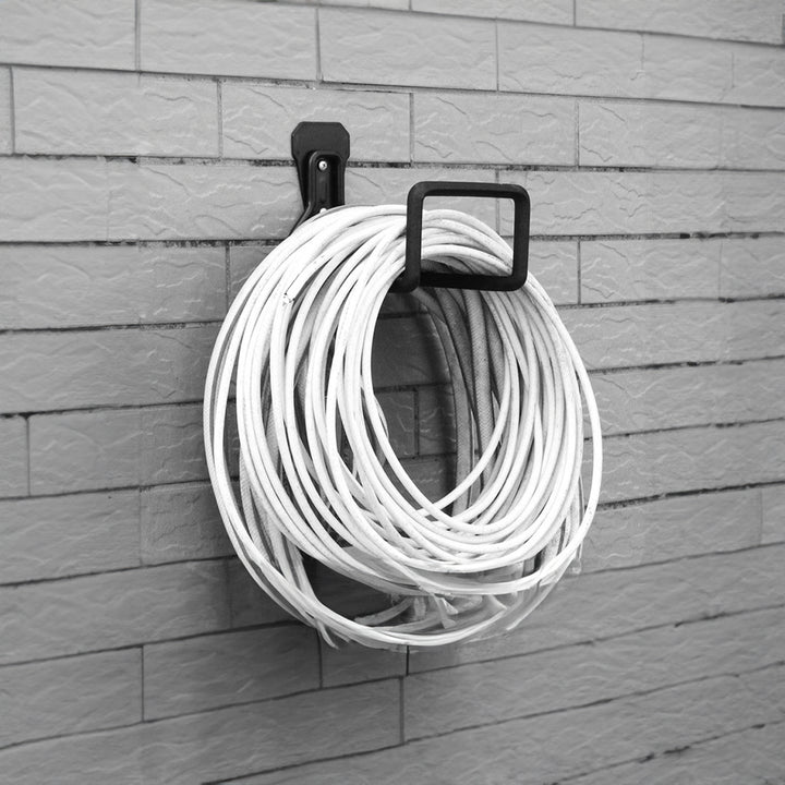 Maclean wandhouder voor garage, voor banden, tuingereedschap, ladder, slangen, fietsen, staal, max. belasting 35 kg, MC-441, 3 stuks