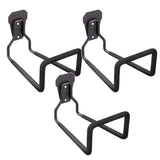 Maclean wandhouder voor garage, voor banden, tuingereedschap, ladder, slangen, fietsen, staal, max. belasting 35 kg, MC-441, 3 stuks
