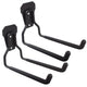 Maclean wandhouder/wandhaak, voor banden, tuingereedschap, ladder, slangen, fietsen, staal, max. belasting 35 kg, MC-440, 2 stuks
